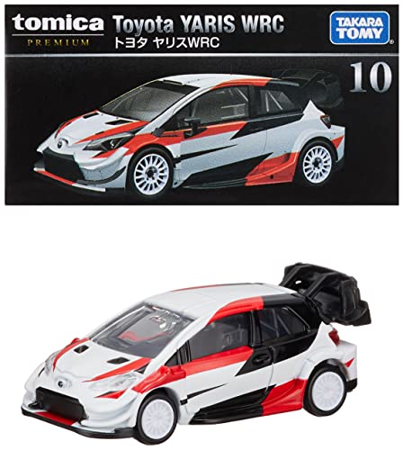 タカラトミー トミカプレミアム 10 トヨタ ヤリスWRC ミニカー おもちゃ 6歳以上 - BanzaiHobby