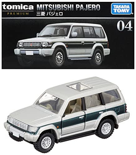 タカラトミー トミカプレミアム 04 三菱 パジェロ ミニカー おもちゃ 6歳以上 - BanzaiHobby