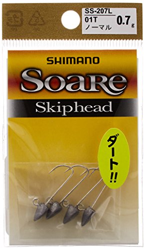 シマノ(SHIMANO) ルアー アジング ソアレ スキップヘッド 0.7g SS-207L ノーマル 01T 785954 - BanzaiHobby