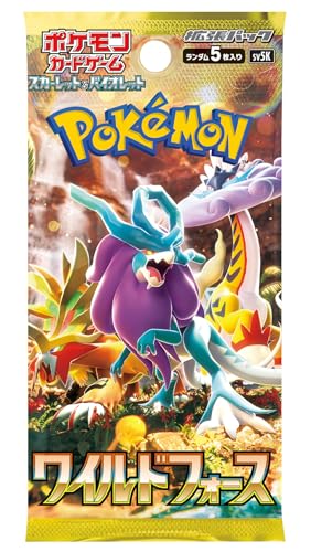 ポケモンカードゲーム スカーレット&バイオレット 拡張パック ワイルドフォース BOX - BanzaiHobby