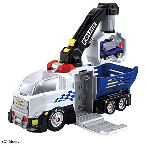 トミカ ディズニーモータース ドライブセーバー ディズニー ギガクレーンポリスキャリー - BanzaiHobby