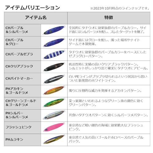 ダイワ(DAIWA) タチウオジグ 鏡牙ジグベーシック160G FHブルピン - BanzaiHobby