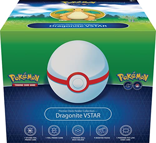 ポケモンカードゲーム:ポケモンGO プレミアデッキホルダーコレクション ドラゴナイト VSTAR - BanzaiHobby