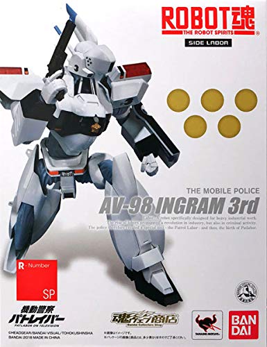 バンダイ(BANDAI) ROBOT魂 -ロボット魂-〈SIDE LABOR〉イングラム3号機『機動警察パトレイバー』(魂ウェブ商店限定) - BanzaiHobby