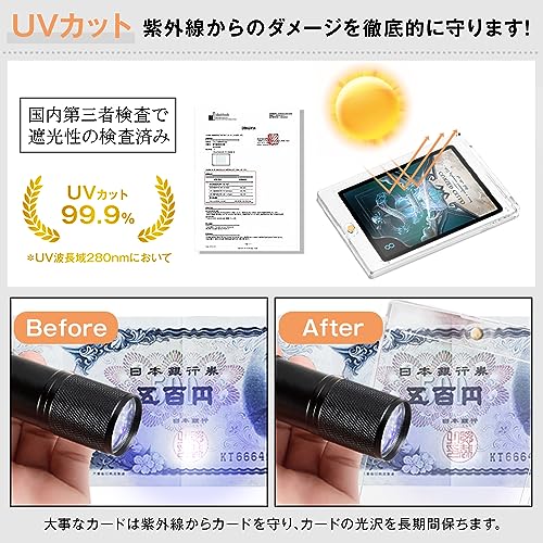 マグネットローダー カードローダー 【ローダー10個+スタンド10個セット 透明】 タンド ホルダー 35pt uvカット 遊戯王カード ポケモンカード 対応 トレーディングカード 台座付き ケース 保護 収納 トレカケース コレクション 約1mm厚対応 磁石式 ディスプレイ 透明 - BanzaiHobby