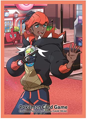 ポケモンセンターオリジナル ポケモンカードゲーム デッキシールド POKÉMON TRAINERS Off Shot! キバナ - BanzaiHobby