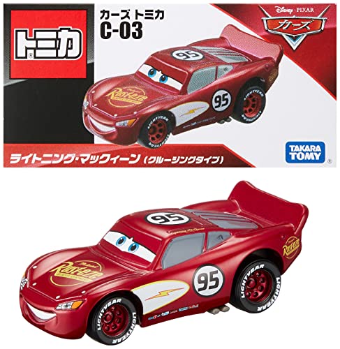 タカラトミー ディズニー カーズ トミカ C-03 ライトニング・マックィーン (クルージングタイプ) ミニカー おもちゃ 3歳以上 - BanzaiHobby