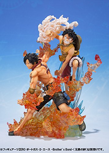 フィギュアーツZERO ONE PIECE モンキー・D・ルフィ -Brother's Bond-(兄弟の絆) 約190mm PVC&ABS製 塗装済み完成品フィギュア - BanzaiHobby