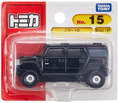 タカラトミー トミカ No.15 ハマーH2 (ブリスター) ミニカー おもちゃ 3歳以上 - BanzaiHobby
