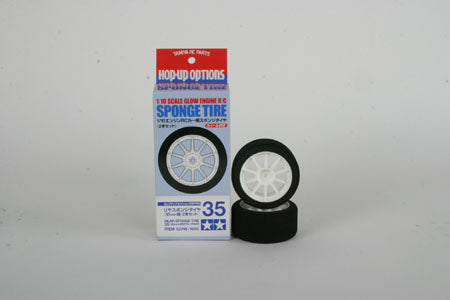 Tamiya RC GP Rear Sponge Tires 35 - 30mm width