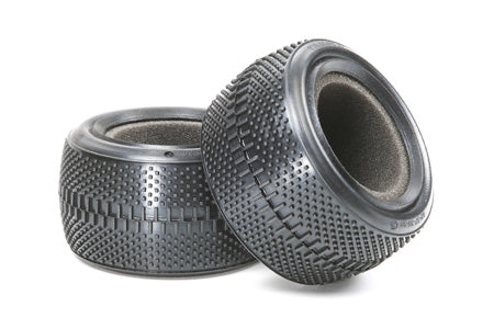 RC Dual Block Tires C - Rear, 62/35