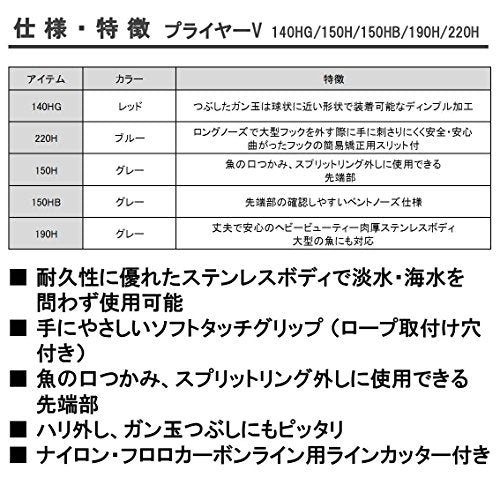 ダイワ(DAIWA) プライヤー V 150H - BanzaiHobby