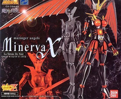 バンダイ(BANDAI) 超合金魂 GX-09MAB マジンガーエンジェル ミネルバX ラ・シレーヌ・ド・ノワール マガジンZ - BanzaiHobby