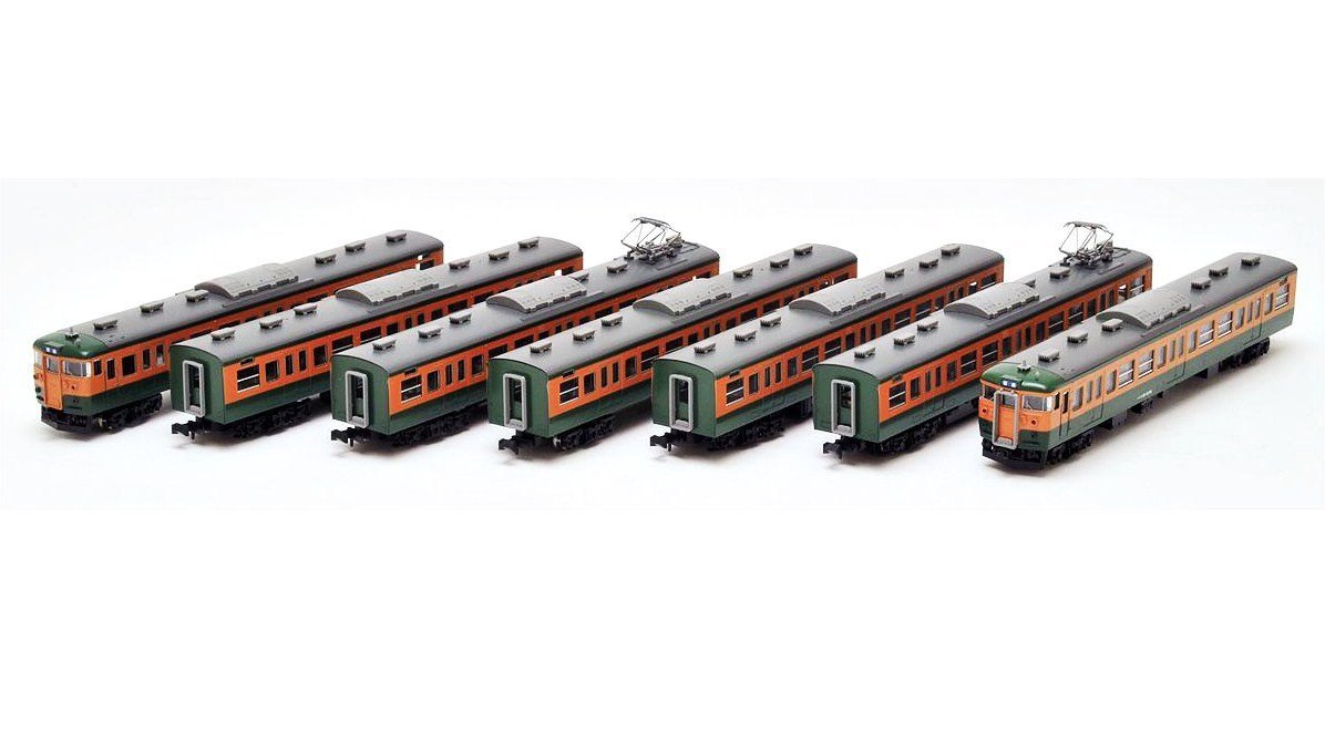 J.N.R. Suburban Train Series 115-1000 (Shonan Color) (7-car set)