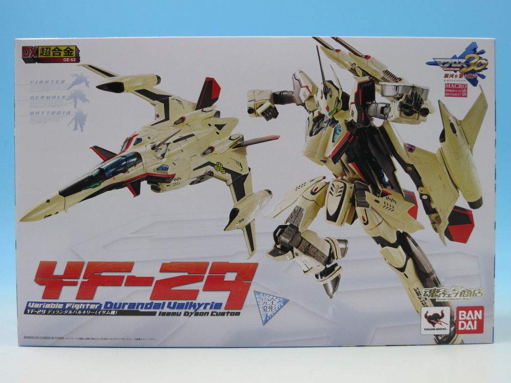 マクロス30 銀河を繋ぐ歌声 DX超合金 YF-29 デュランダルバルキリー イサム機 全高約22cm ABS&ダイキャスト製 フィギュア - BanzaiHobby