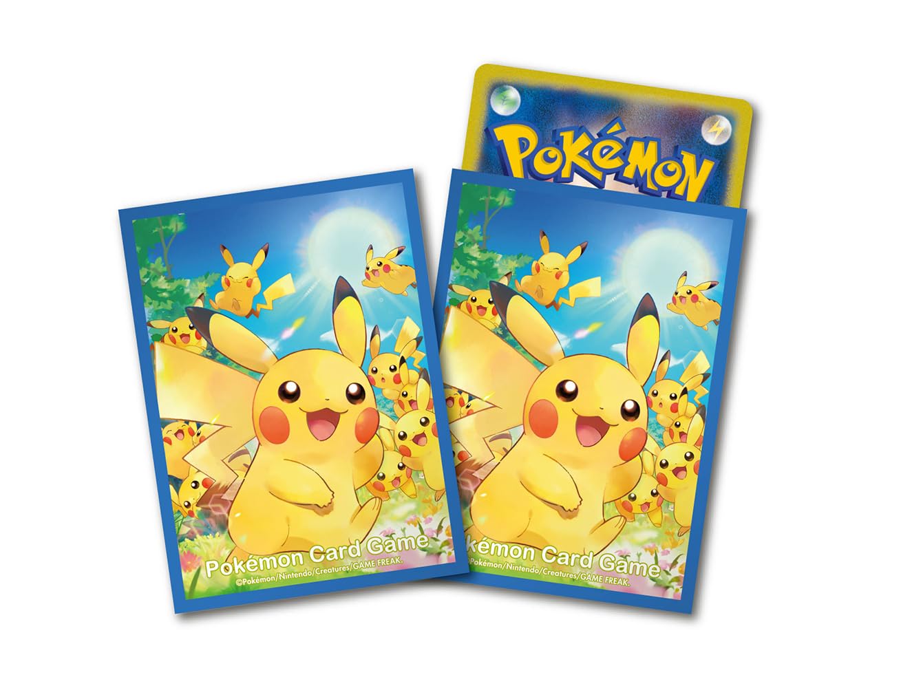 ポケモンカードゲーム デッキシールド ピカチュウ大集合 - BanzaiHobby
