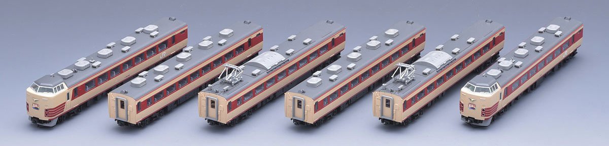 J.R. Series 189 (M51/J.N.R. Color Revival) Set (6-Car Set)