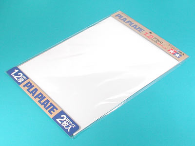 70125 Plastic Plate 1.2mm B4 2pcs