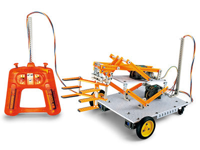 Robot Construction Set DX - 4ch Remote Control (Tire Type)