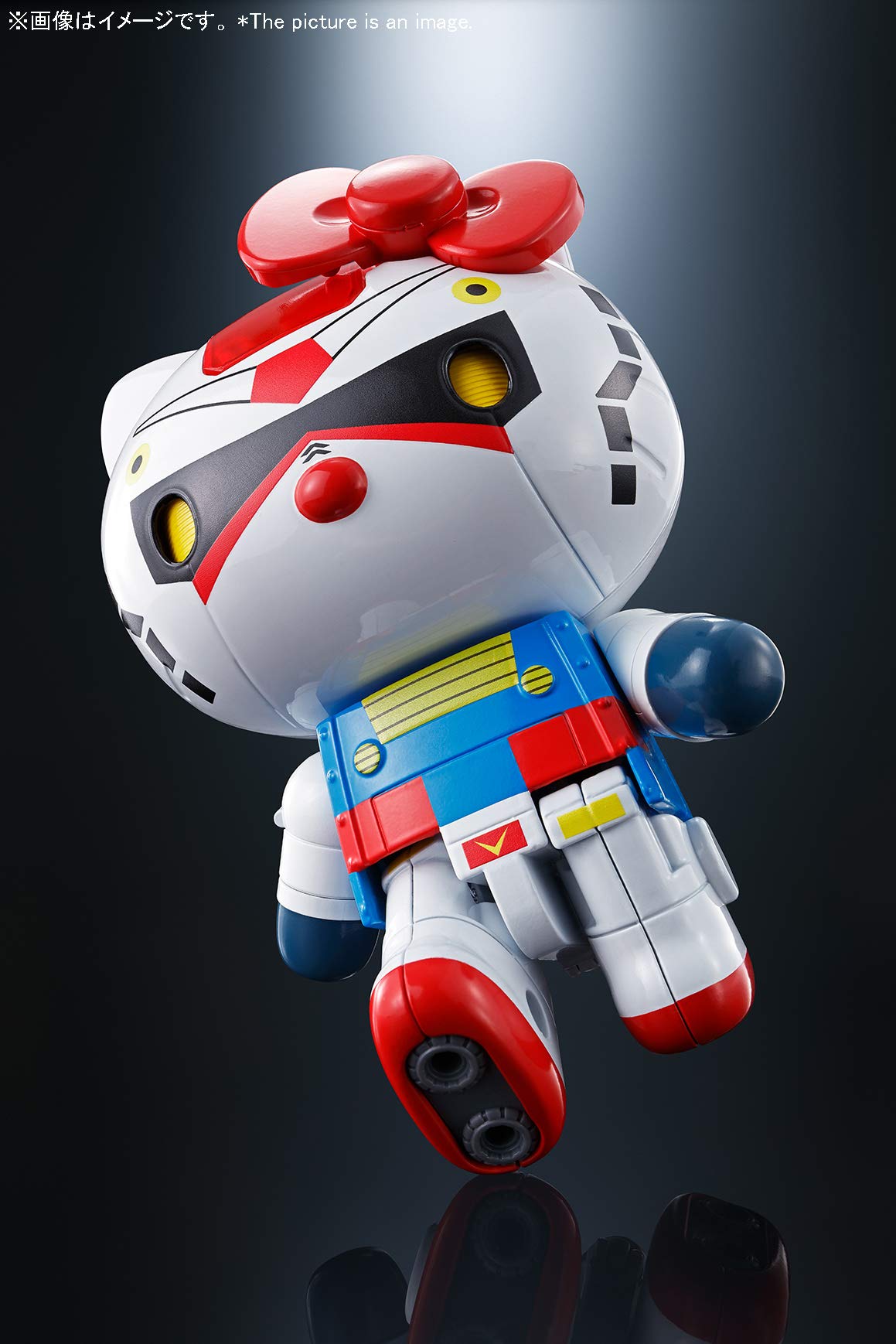 超合金 ガンダムハローキティ ダイキャスト&ABS製 塗装済み可動フィギュア - BanzaiHobby