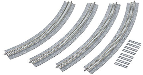Fine Track Wide PC Curved Track C391-45-WP(F) (Set of 4)