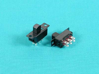 6P Slide Switch - 2pcs