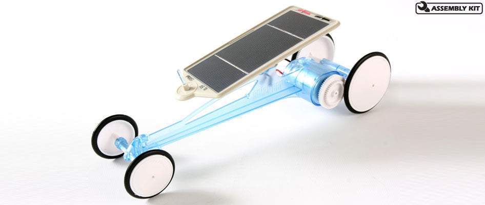 76012 Solar Car Assembly Kit - Clear Blue Body