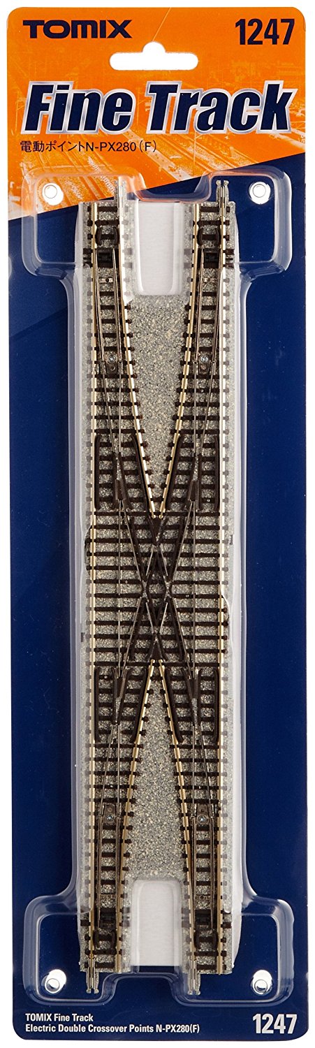 Fine Track Electric Double Crossover Points N-PX280 (F)