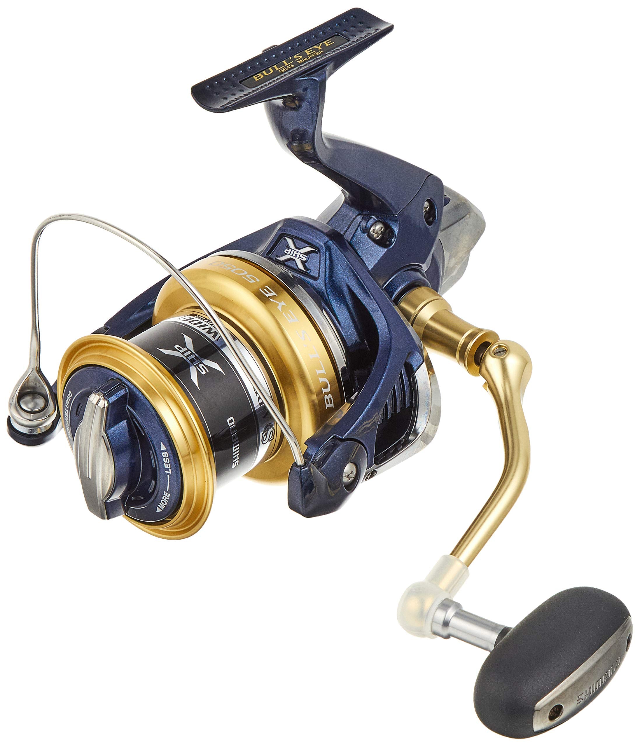 SHIMANO ブルズアイ 5050 遠投 リール BULL'S EYE 磯カゴ専用リールに、狙いで選べる軽量高性能2サイズが登場