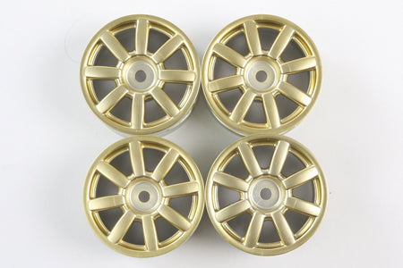 84156 M-Chassis 8 Spoke Wheels - Gold