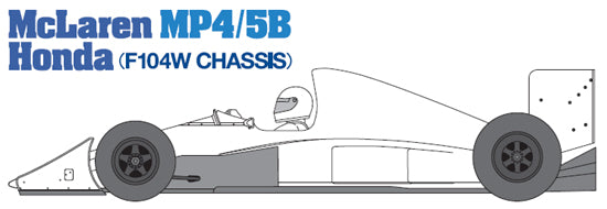 84192 McLaren MP4/5B Honda - F104W