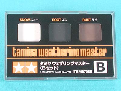 Weathering Master B Set - Snow, Soot, Rust