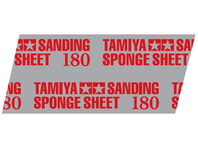 87161 Tamiya Polishing Sponge Sheet 180