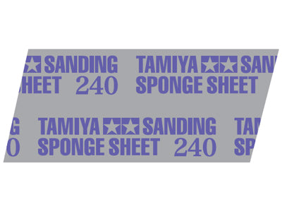 87162 Tamiya Polishing Sponge Sheet 240