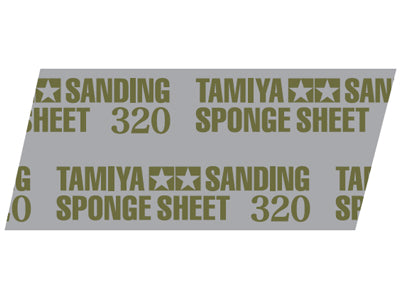 87163 Tamiya Polishing Sponge Sheet 320
