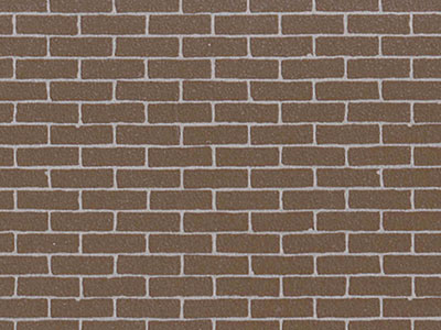 87168 Diorama Material Sheet - Brickwork