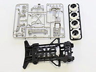 94824 Carbon Reinforced Super X Chassis w/Wheel & Tire