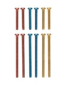 94941 JR Stainless Steel Screw Set - 3 Colors / 15mm, 30mm