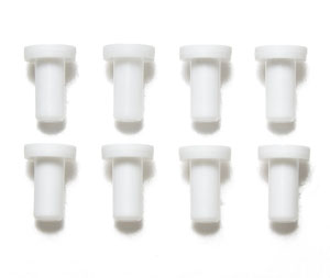 AO-1035 Bush for Aluminum Wheels (White) 8pcs