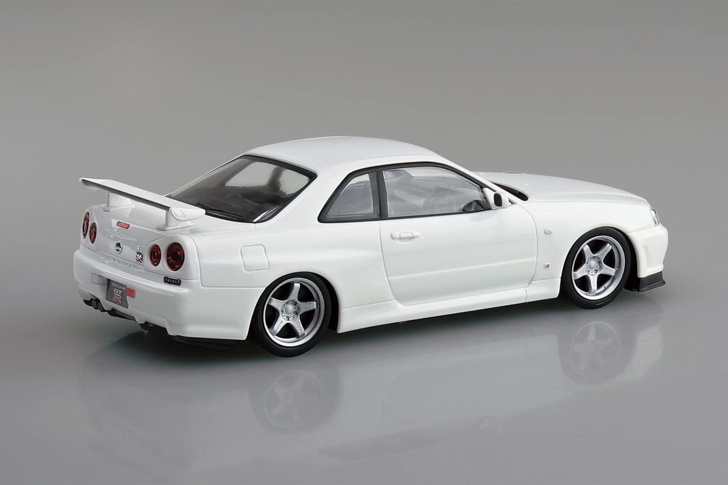 Nissan R34 Skyline GT-R Custom Wheels (White Pearl)