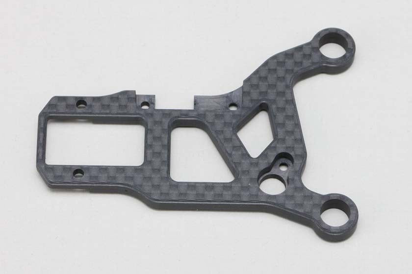 B11-008FL1 Graphite front lower suspension arm (L) +0.5mm for BD