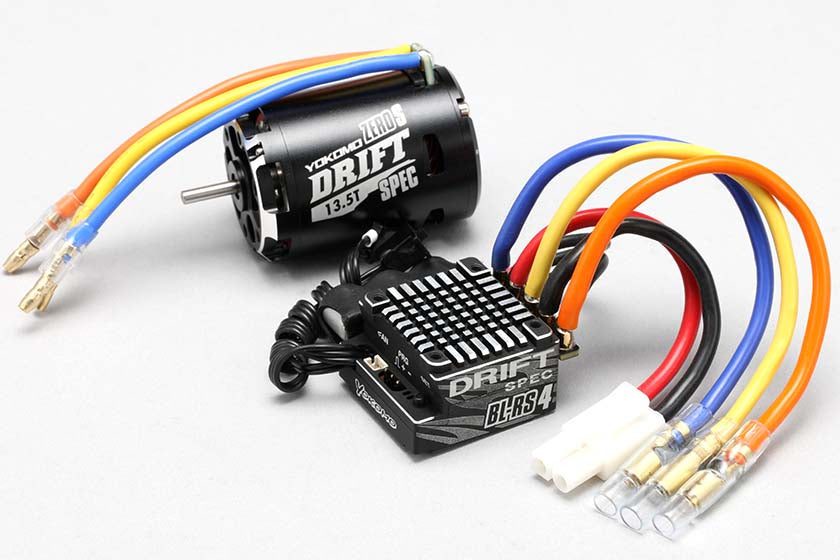 BL-R4135DBA BL-RS4 DRIFT SPEC Brushless combo ZERO-S 13.5T (Blac