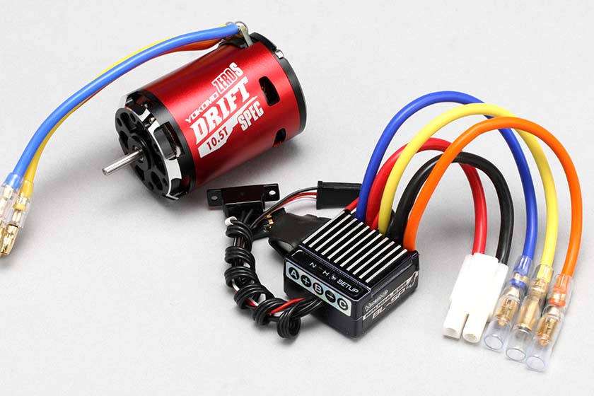 BL-S4105DRA BL-SP4 ESC�E‹ZERO-S DRIFT 10.5T(Red) Assorted set