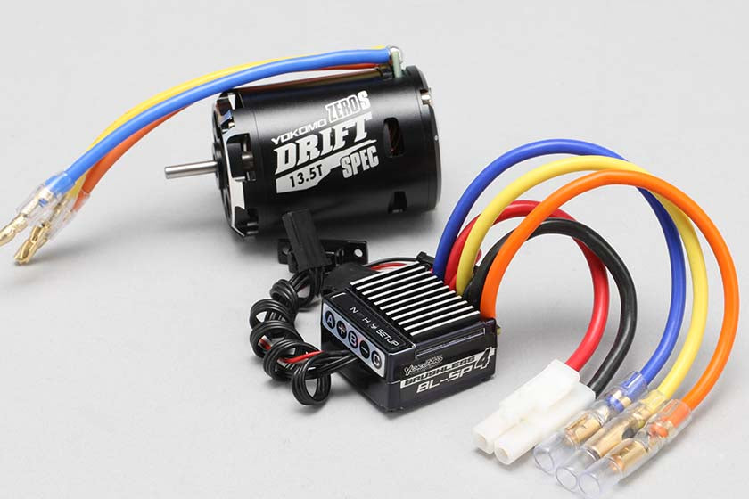 BL-S4135DBA BL-SP4 ESC�E‹ZERO-S DRIFT 13.5T(Black) Assorted set