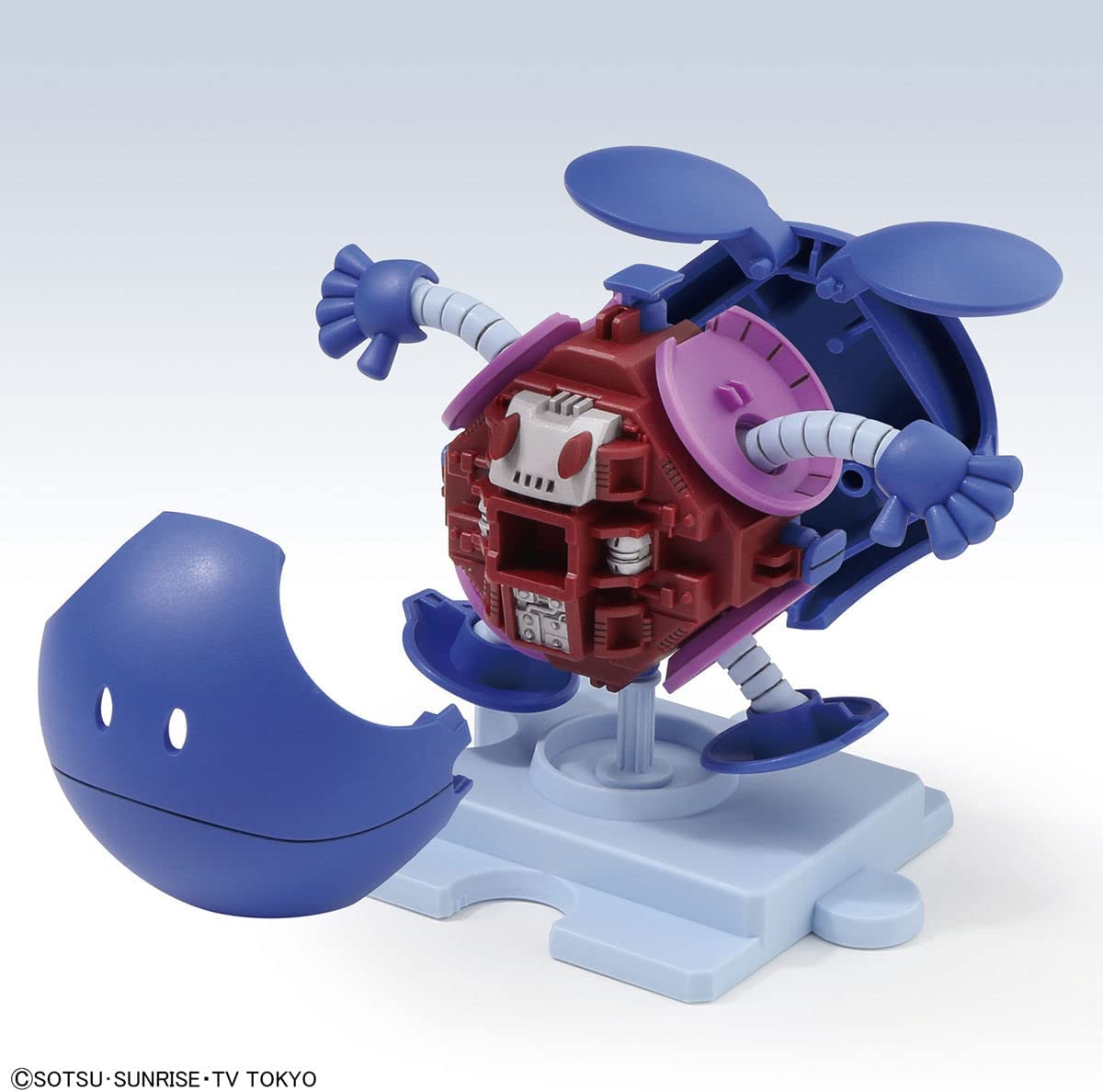 Halo Plastic Model Control Blue Color Coded