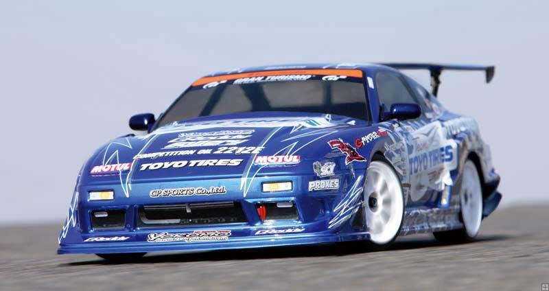 Yokomo DP-TY180A Team TOYO TIRES DRIFT with GP SPORTS 180SX