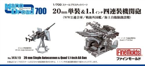 20mm Gun & 1.1inch Gun Four Equipped