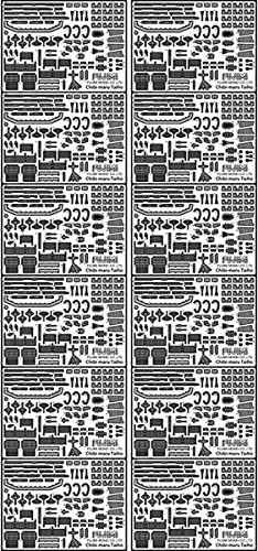 Photo-Etched Parts for Chibimaru Ship Taiho
