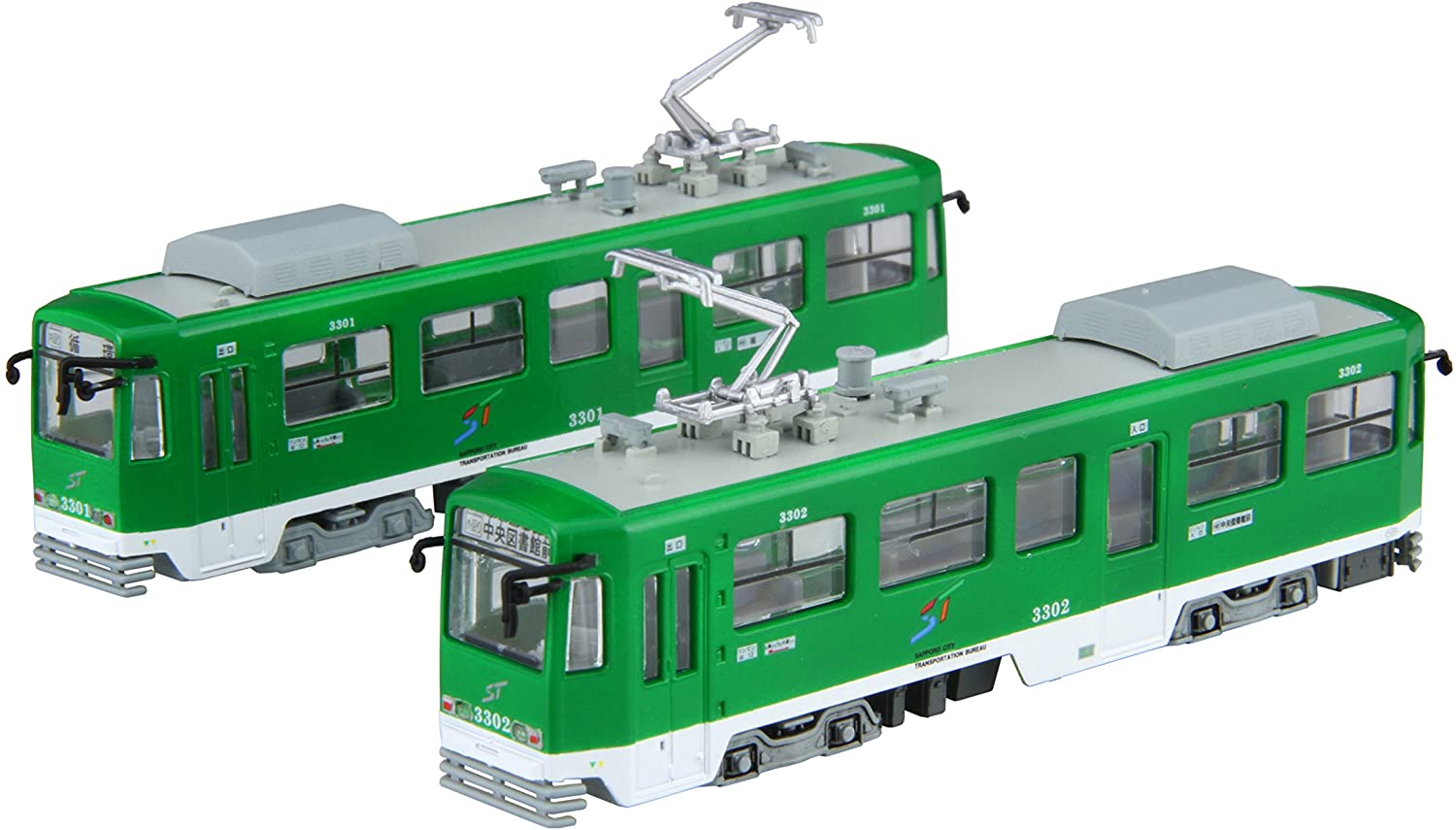Sapporo City Transportation Bureau Streetcar Type 3300 (2-Car Se
