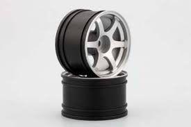 GT-30RS RAYS Rear Wheel for GT500 (Silver 2pcs)